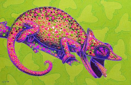 Pink Chamaeleon - Christoph Dose - Array auf Array - Array - Array Pink Chamaeleon - Christoph Dose - Array auf Array - Array - Array