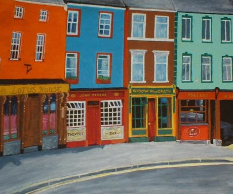 Irische Häuserfront - Britta Schlüter - Array auf Array - Array - Array Irische Häuserfront - Britta Schlüter - Array auf Array - Array - Array