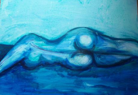 ---blue lady - Beate Weinstein - Array auf Array - Array - ---blue lady - Beate Weinstein - Array auf Array - Array -