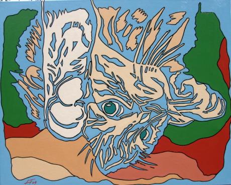 ---\ KATZE 1\ - Lothar Falk - Array auf Array - Array - ---\ KATZE 1\ - Lothar Falk - Array auf Array - Array -