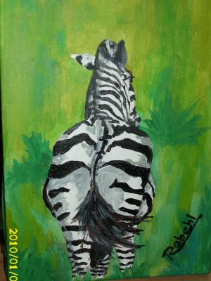 Zebra von hinten - Rabehl - Array auf Array - Array - Array Zebra von hinten - Rabehl - Array auf Array - Array - Array