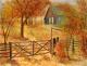 AUTUMN PURE - Maria Balcells - Aquarell auf Papier - Landschaft - Klassisch