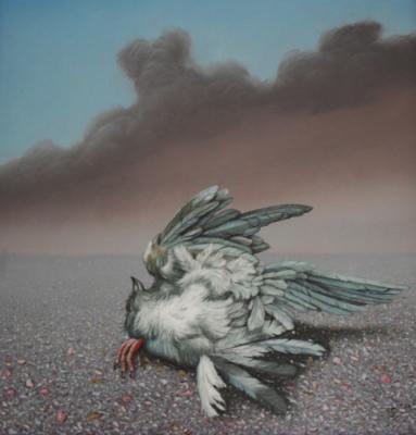 dead bird, seagull - Uko Post - auf Array - Array - dead bird, seagull - Uko Post - auf Array - Array -