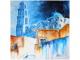 Naxos Stadt Impression - Heinz Motnik - Acryl auf Leinwand - Stadtansichten - Naxos Stadt Impression - Heinz Motnik - Acryl auf Leinwand - Stadtansichten -