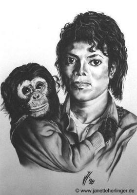 Michael Jackson mit Affe Bubbles (1998) Janette He - Janette Herlinger - Array auf - Array - Michael Jackson mit Affe Bubbles (1998) Janette He - Janette Herlinger - Array auf - Array -