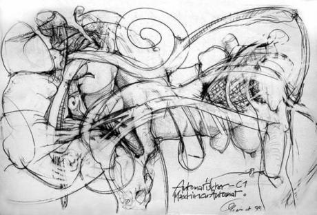 Automatischer Maschinenautomat (1993) Harald Ott - Harald Ott - Array auf Array - Array - Automatischer Maschinenautomat (1993) Harald Ott - Harald Ott - Array auf Array - Array -