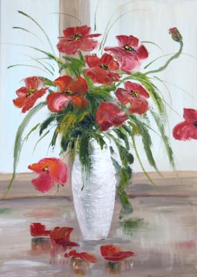 Mohnblumen auf dem Femsterbrett - Tatiana Wolwa - Array auf Array - Array - Mohnblumen auf dem Femsterbrett - Tatiana Wolwa - Array auf Array - Array -