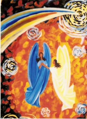 Zwei Engel - Alina Yunova - auf Array - Array - Array Zwei Engel - Alina Yunova - auf Array - Array - Array