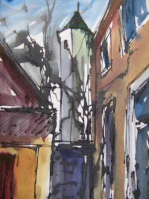 Stadt - Nikola Kostromskoi -  auf  -  - 