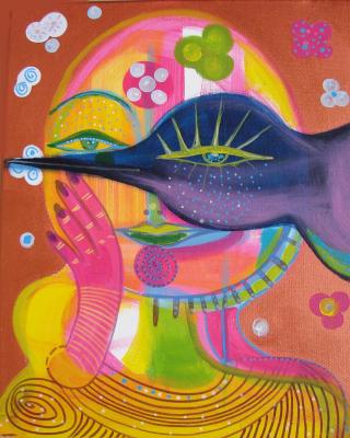 bird and face - ivo van eijsden - auf - - bird and face - ivo van eijsden - auf - -