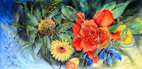 Mein Sommerstrauß - Grazyna Federico - Array auf Array - Array - Array Mein Sommerstrauß - Grazyna Federico - Array auf Array - Array - Array