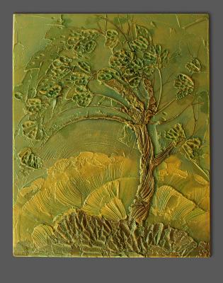 Dekorativ das Wandbild Baum - Olga Gotzke - auf - Array - Dekorativ das Wandbild Baum - Olga Gotzke - auf - Array -