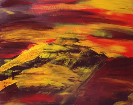 Der Großglockner im Farbensturm - Ninu Suen - Array auf - Array - Der Großglockner im Farbensturm - Ninu Suen - Array auf - Array -