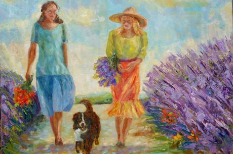 Lavendelsommer--- - Sabine Lorenz - Array auf Array - Array - Array Lavendelsommer--- - Sabine Lorenz - Array auf Array - Array - Array