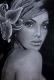 Lilly - Eva Schmitt - Bleistift-Graphit auf - Frauen-Gesichter-Blumen - Lilly - Eva Schmitt - Bleistift-Graphit auf - Frauen-Gesichter-Blumen -