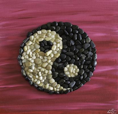 Yin-Yang aus Stein - Michael Schirdewahn - Array auf Array - - Yin-Yang aus Stein - Michael Schirdewahn - Array auf Array - -