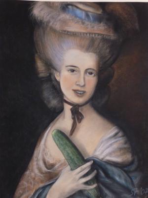 Junges Gemüse (frei nach Thomas Gainsborough) - simone finster - Array auf Array - Array - Array Junges Gemüse (frei nach Thomas Gainsborough) - simone finster - Array auf Array - Array - Array