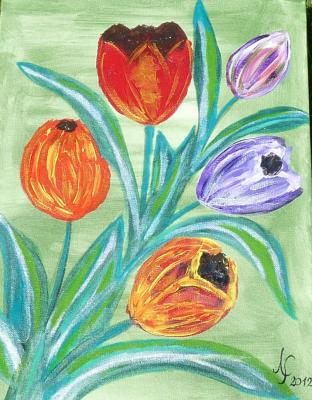 Tulpen uit Amsterdam - Aleksandra Schoenfeld - Array auf Array - Array - 