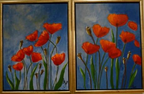 Mohnblume III - Aleksandra Schoenfeld - Array auf Array - Array - Mohnblume III - Aleksandra Schoenfeld - Array auf Array - Array -