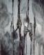 black in withe - Bernhard von Bremthal - Acryl-Mischtechnik auf Holz-Leinwand - Abstrakt - Abstrakt