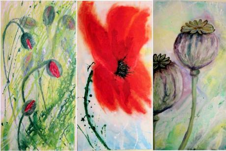 Mohnblumen - Helga Wickermann - Array auf Array - Array - Array Mohnblumen - Helga Wickermann - Array auf Array - Array - Array