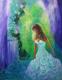ein Sommernachtstraum - Ulrike SallÃ³s-Sohns - Acryl auf Leinwand - Menschen-Natur - Impressionismus