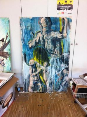 Mars mit Putti - David Rother - auf - Array - Mars mit Putti - David Rother - auf - Array -