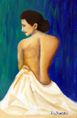 Frau (von einer 12-jährigen gemalt) - German Finster - Array auf Array - - Frau (von einer 12-jährigen gemalt) - German Finster - Array auf Array - -