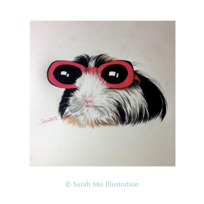 Cooles Meerschweinchen - Sarah Mo Illustration - Array auf Array - Array - Array Cooles Meerschweinchen - Sarah Mo Illustration - Array auf Array - Array - Array