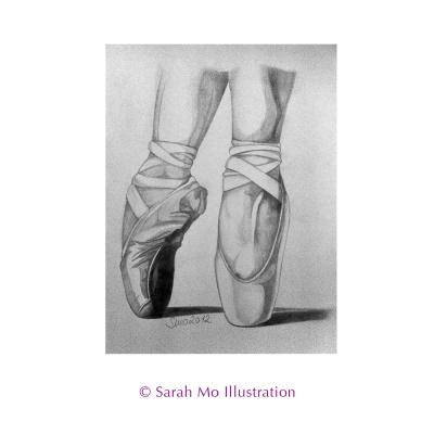 Ballettfüße - Sarah Mo Illustration - Array auf Array - Array - Ballettfüße - Sarah Mo Illustration - Array auf Array - Array -