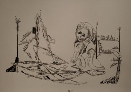 Mädchen mit Gänsen - Hugo Göritz - Array auf Array - - Array Mädchen mit Gänsen - Hugo Göritz - Array auf Array - - Array