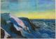 Sonnenaufgang am Mont Blanc--- - Markus Frommlet - Pastell auf Papier - Berge - Expressionismus Sonnenaufgang am Mont Blanc--- - Markus Frommlet - Pastell auf Papier - Berge - Expressionismus