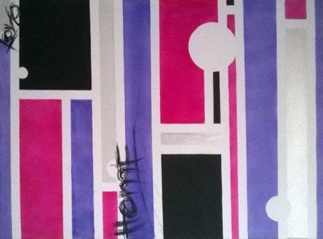 Streifen-Komposition - Lukasz Danisewicz - Array auf Array - - Array Streifen-Komposition - Lukasz Danisewicz - Array auf Array - - Array