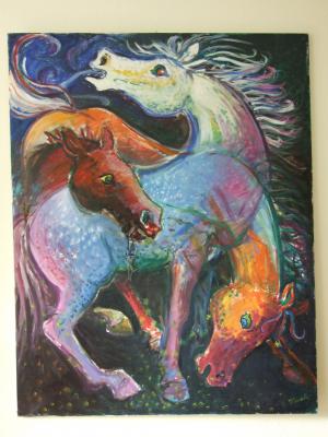 spielende Pferde - Patrick Heinicke - Array auf Array - Array - Array spielende Pferde - Patrick Heinicke - Array auf Array - Array - Array