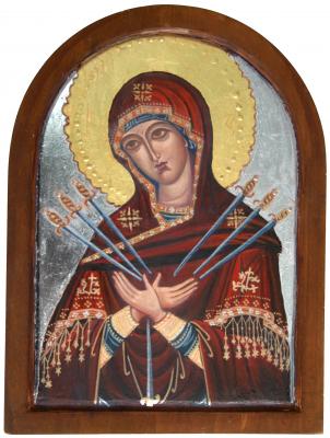 Die Heilige Mutter mit 7 Schwerten - Julia Nikolova - Array auf Array - Array - Array Die Heilige Mutter mit 7 Schwerten - Julia Nikolova - Array auf Array - Array - Array